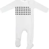 Nanit Breathing Wear Pajamas - 6-9 Months, Pebble Grey