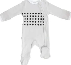 Nanit Breathing Wear Pajamas - 0-3 Months, Pebble Grey