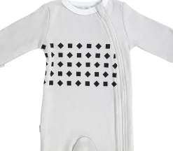 Nanit Breathing Wear Pajamas - 0-3 Months, Pebble Grey