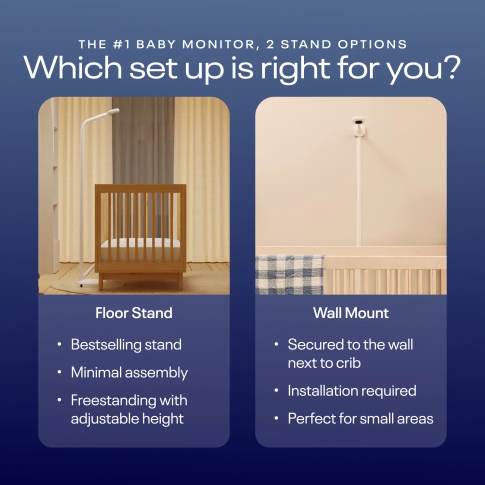 Nanit Pro Smart Baby Monitor & Floor Stand Gen 2
