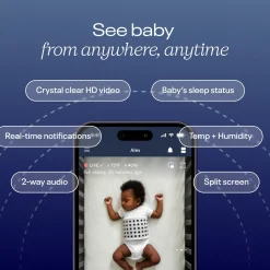 Nanit Pro Smart Baby Monitor & Floor Stand Gen 2