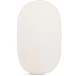 Naturepedic Organic Cotton Oval Baby Crib Mattress (Fits Stokke Sleepi V2)