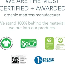 Naturepedic Organic VERSE Full Mattress
