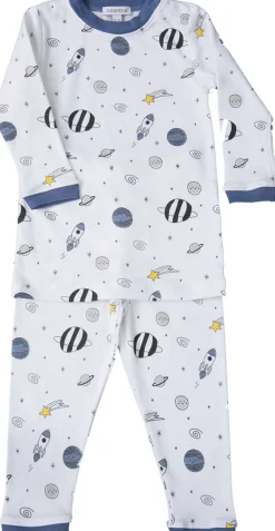 Noomie 2 Piece Pajamas - Blue Universe (4T)
