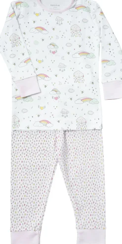 Noomie 2 Piece Pajamas - Rainbows (18-24M)