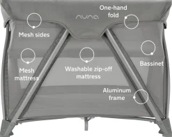 Nuna COVE Aire Go Playard - Frost