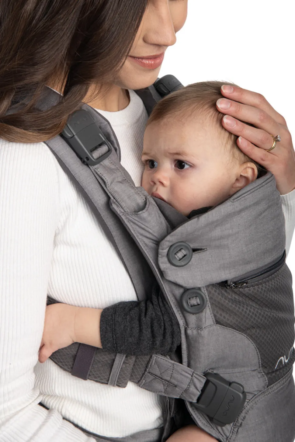 Nuna CUDL 4 in 1 Baby Carrier - Softened Shadow
