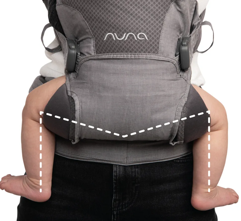 Nuna CUDL 4 in 1 Baby Carrier - Softened Shadow
