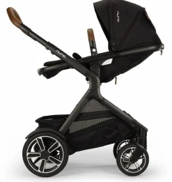 Nuna DEMI Next Stroller with Rider Board + PIPA urbn Travel System - Caviar