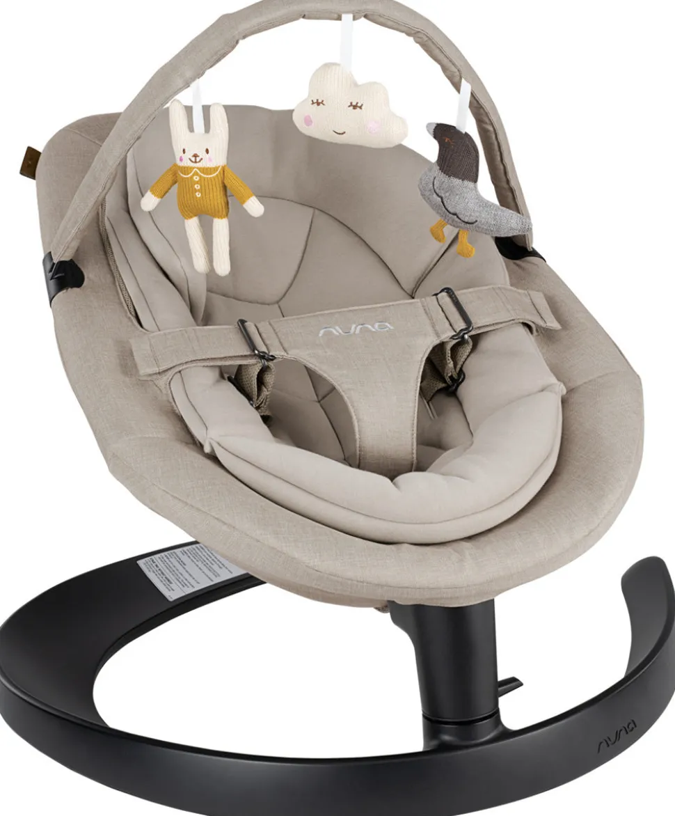 Nuna Leaf Grow Baby Seat & Rocker - Hazelwood