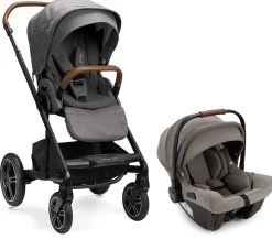 Nuna MIXX next + PIPA urbn Travel System - Granite