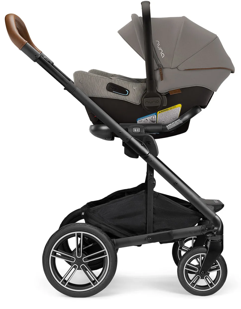 Nuna MIXX next + PIPA urbn Travel System - Granite