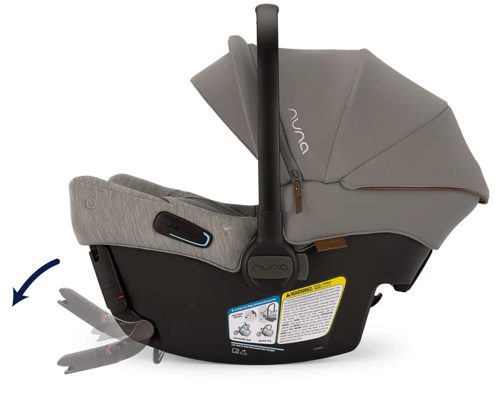 Nuna MIXX next + PIPA urbn Travel System - Granite