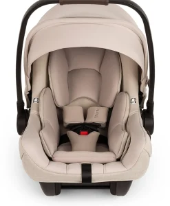 Nuna MIXX Next with Magnetic Buckle + PIPA Aire RX Travel System Bundle - Biscotti / Biscotti