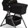 Nuna MIXX Series Bassinet + Stand - Caviar