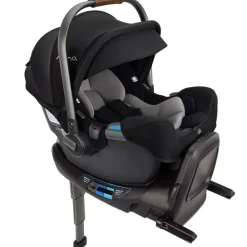 Nuna PIPA RX Infant Car Seat + RELX Base with Load Leg - Caviar