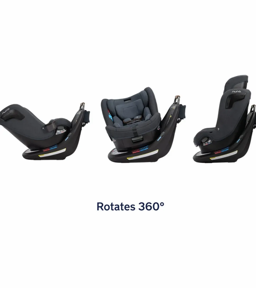 Nuna REVV Rotating Convertible Car Seat - Caviar
