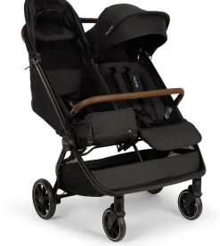 Nuna TRVL dubl Lightweight Side by Side Double Stroller - Caviar