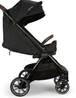 Nuna TRVL dubl Lightweight Side by Side Double Stroller - Caviar