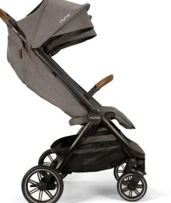 Nuna TRVL dubl Lightweight Side by Side Double Stroller - Granite