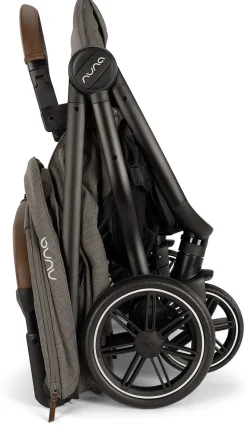 Nuna TRVL dubl Lightweight Side by Side Double Stroller - Granite