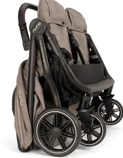 Nuna TRVL dubl Lightweight Side by Side Double Stroller - Cedar