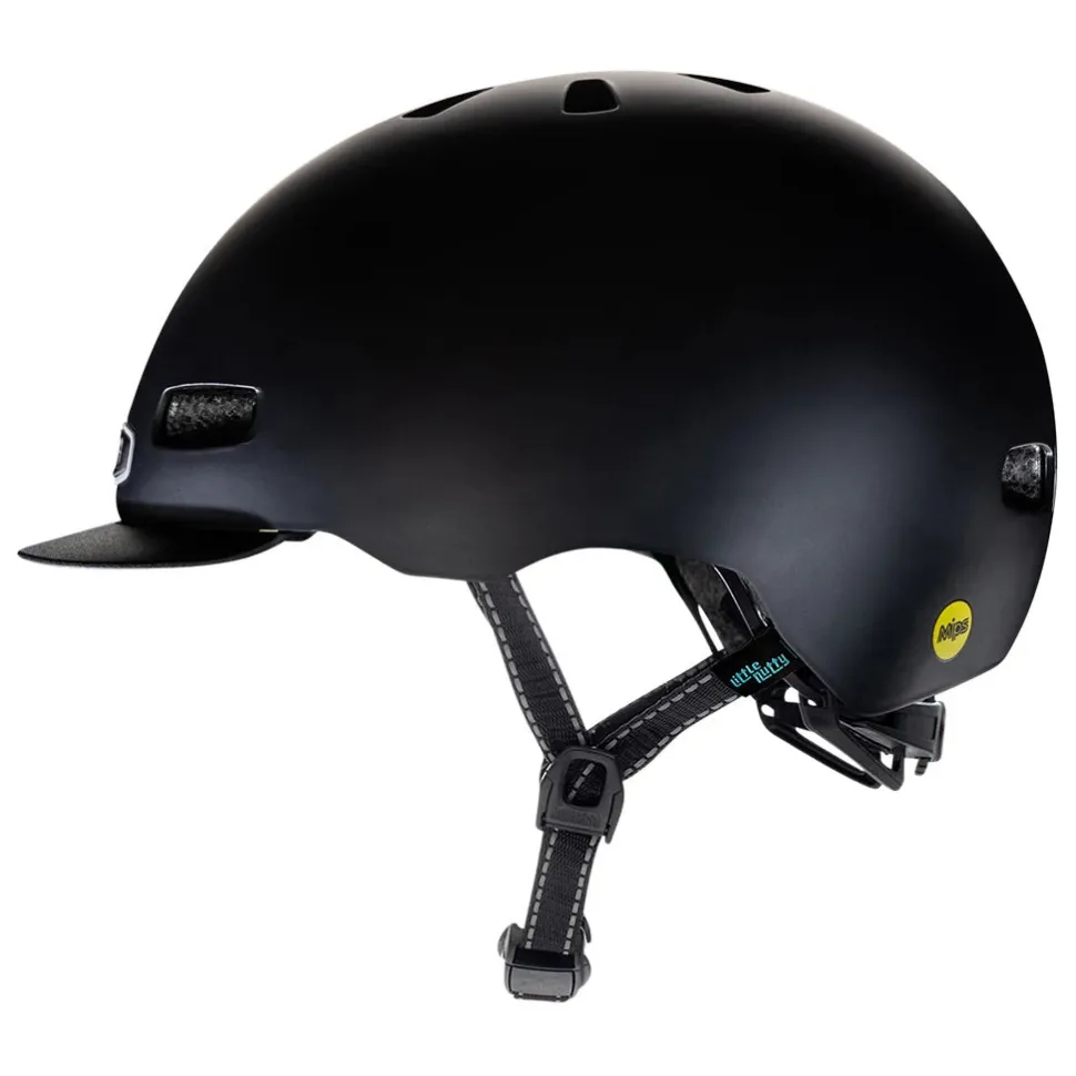Nutcase Street Helmet w/MIPS - Onyx Solid Satin, Small (Adult)