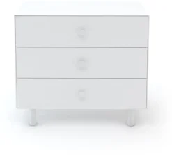 Oeuf 3 Drawer Dresser - Classic - White