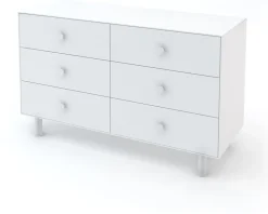 Oeuf 6 Drawer Dresser - Classic - White