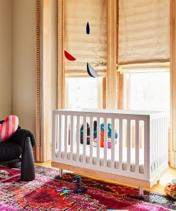 Oeuf Classic Crib - White/Birch