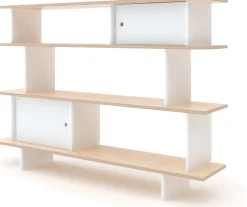 Oeuf Mini Library - White/Birch