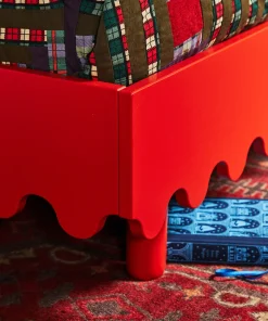 Oeuf Moss Twin Bed - Red - Tomato