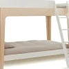 Oeuf Perch Bunk Bed - Twin Size - White/Birch