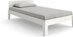 Oeuf Perch Twin Lower Bed - White