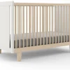 Oeuf Rhea Crib - White/Birch