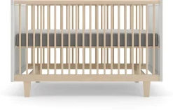 Oeuf Rhea Crib - White/Birch