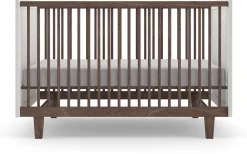 Oeuf Rhea Crib - White/Walnut