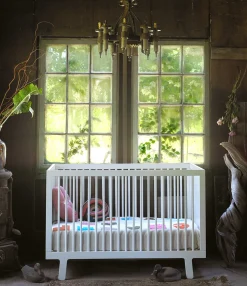 Oeuf Sparrow Crib - White