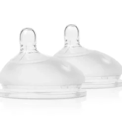 Olababy Gentle Bottle Fast Flow Nipples 6M+ - 2 Pack