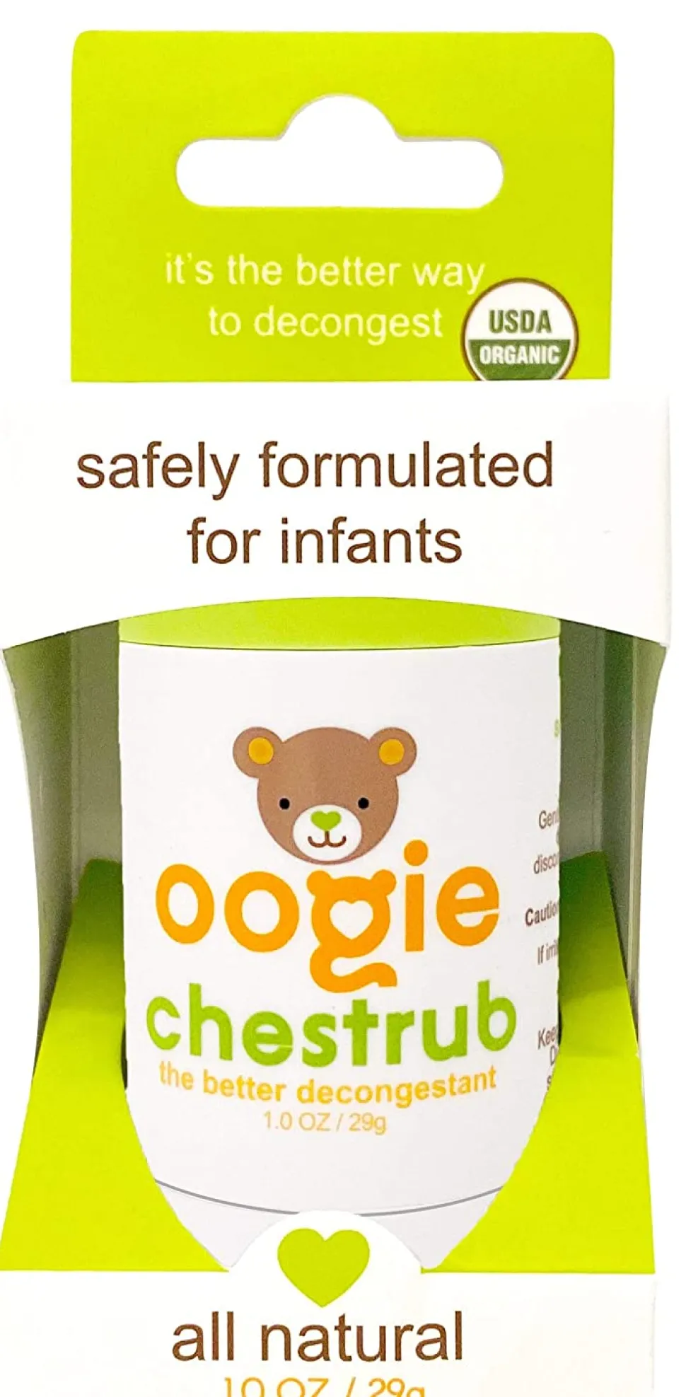 Oogiebear Chestrub