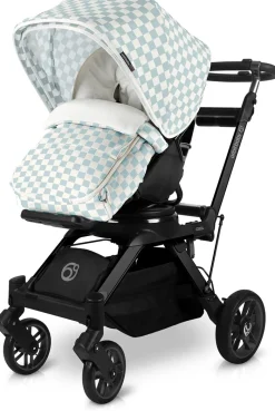 Orbit Baby G5 Stroller Footmuff - Checkered Surf Spray