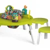 Oribel PortaPlay 4-in-1 Foldable Activity Center & Stools - Forest Friends