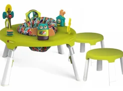 Oribel PortaPlay 4-in-1 Foldable Activity Center & Stools - Forest Friends