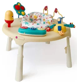 Oribel PortaPlay 4-in-1 Foldable Activity Center - Turn, Bounce, Play, Transform - Monsterland