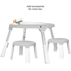 Oribel PortaPlay 4-in-1 Foldable Activity Center - Turn, Bounce, Play, Transform - Wonderland Adventures