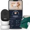 Owlet Cam 2 & Dream Sock Duo Smart Baby Monitoring System - Deep Sea Green