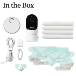 Owlet Cam 2 & Dream Sock Duo Smart Baby Monitoring System - Bedtime Blue