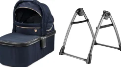 Peg Perego Bassinet With Home Stand - Blue Shine