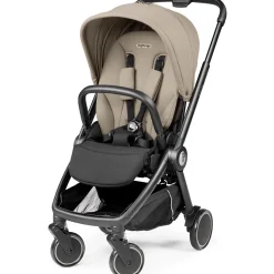 Peg Perego City Loop Double Stroller + Primo Viaggio Lounge Travel System Bundle - Black / True Black / True Black
