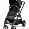 Peg Perego OPEN BOX Ypsi Single-to-Double Stroller - True Black